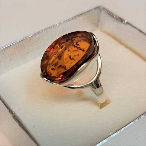 HWG-2360 Ring,  Large Oval, Sterling Silver $45 at Hunter Wolff Gallery